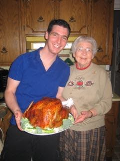 Me and Grandma Thanksgiving 2005